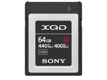 Sony QDG64F J 64GB G Series XQD Memory Card Online now