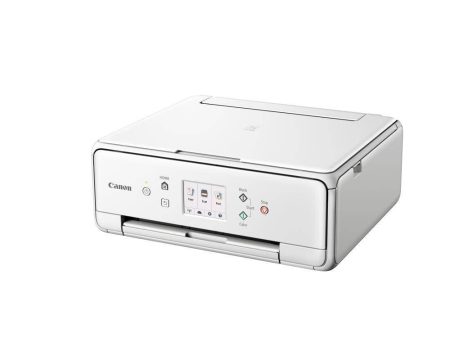 Canon PIXMA TS6120 Wireless All-in-One Inkjet Printer, White Online Hot Sale