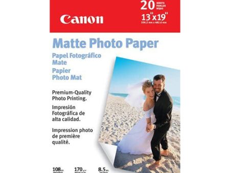 Canon Matte Photo Paper (13x 19 , 20 Sheets) Fashion