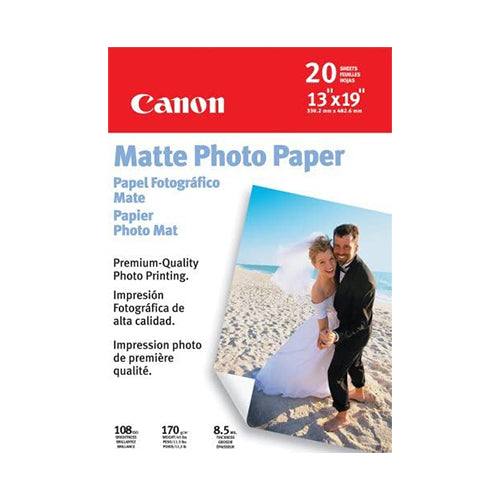 Canon Matte Photo Paper (13x 19 , 20 Sheets) Fashion