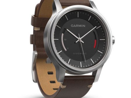 Garmin Vivomove Premium Stainless Steel with Leather For Discount