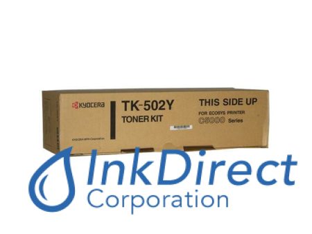 Genuine Kyocera Mita 370PD3KM  TK-502Y TK502Y Toner Kit Yellow Discount