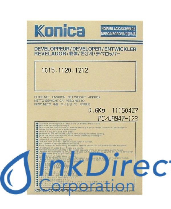 Genuine Konica Minolta 947123 947-123  Developer   Starter Black Fashion