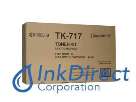 Genuine Kyocera Mita 1T02GR0US0  TK-717 TK717 Toner Kit Black Online Hot Sale