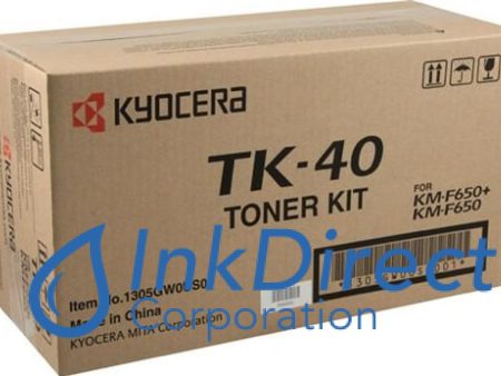 Genuine Kyocera Mita 1305GW0US0  TK-40 TK40 Toner Kit Black For Cheap