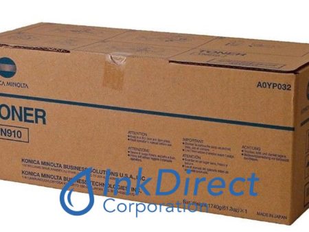 Genuine Konica Minolta 022J A0YP032 TN-910 TN910 Toner Cartridge Black BizHub Pro 920 Online