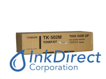 Genuine Kyocera Mita 370PD4KM  TK-502M TK502M Toner Kit Magenta Supply